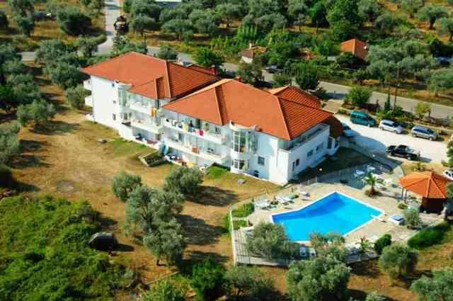 Achillion Hotel Скала Потамияс Екстериор снимка