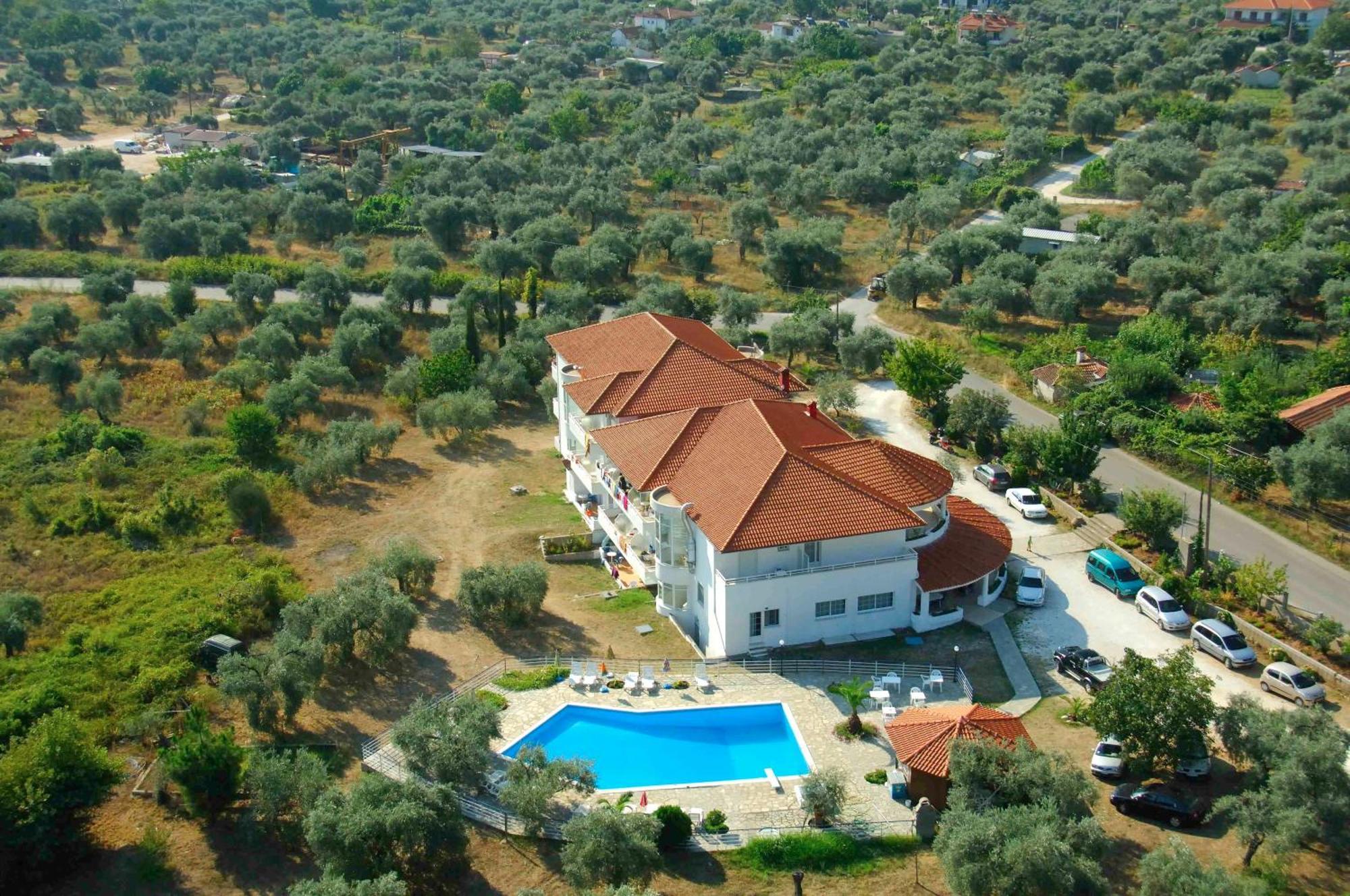Achillion Hotel Скала Потамияс Екстериор снимка